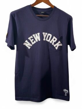 VTG Stüssy World Tour Archive New York Pocket T-shirt Size Men’s Medium